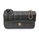 CHANEL シャネル カメリア付チェーンショルダーバッグ